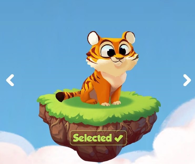 Tiger the second Coin Master pet