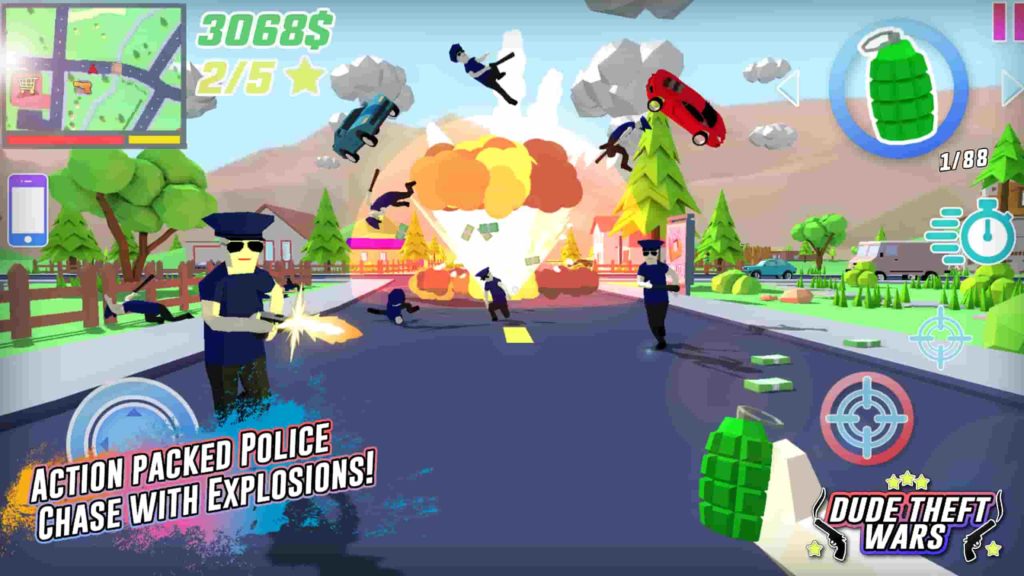 Download this gameplay Dude Theft Wars